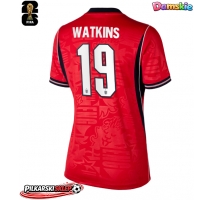 Anglia Ollie Watkins #19 Koszulka Wyjazdowa damskie MŚ 2026 Krótki Rękaw